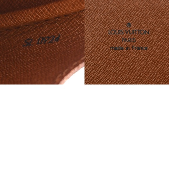 LOUIS VUITTON Brown Monogram Canvas Shoulder Bag